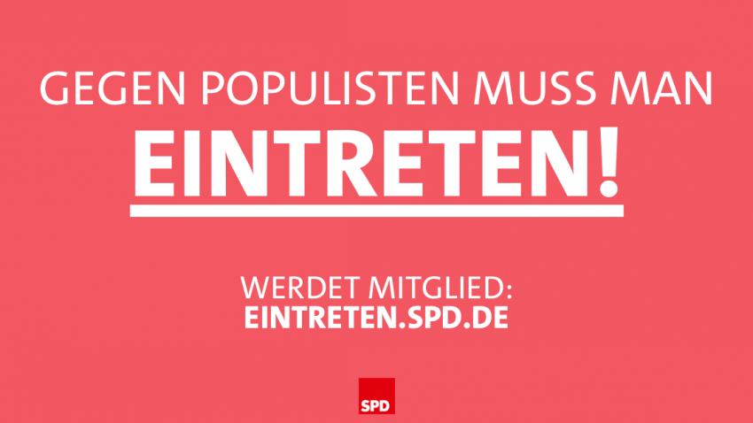 Mehr über den Artikel erfahren JETZT EINTRETEN!